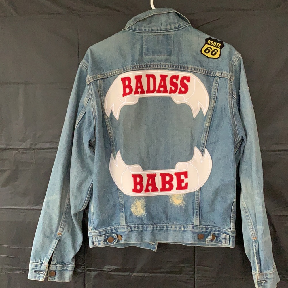 Custom Levi Strauss Jean jacket